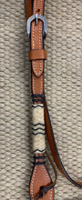 Headstall - HS48 - Light Brown and Rawhide w/ Black Accents
