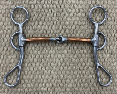 BIT - RM07 - Reinsman Argentine Copper Snaffle