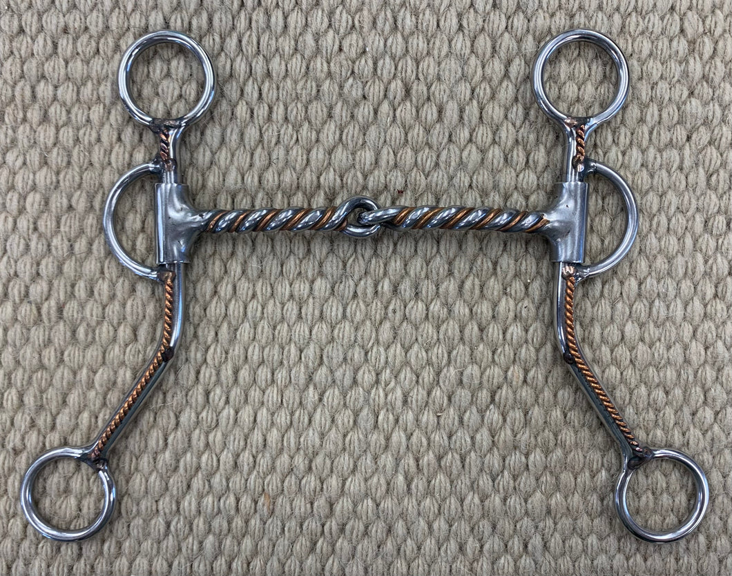 BIT - RM12 - Reinsman D&L Twisted Sweet and Sour Snaffle