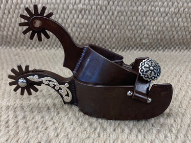 SPURS - SP21 - Tom Balding Ladies Brown w/ Floral Shank