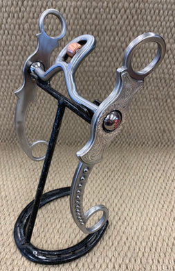 BIT - TB132 - Tom Balding Tahoe Verona w/ Roller Stainless with Dots and Overlay