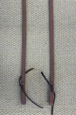 Closed Reins - CR15 - 5/8” x 10’ Single Harness Rein Lined and Stitched