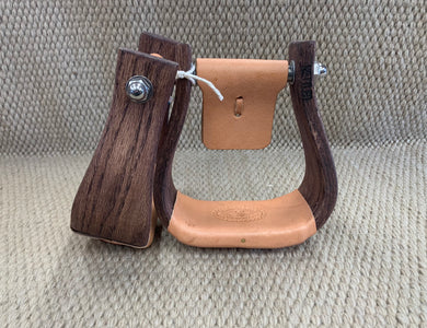 Stirrups - STP08 - Nettles 2 1/2” Chisholms Petite Mahogany