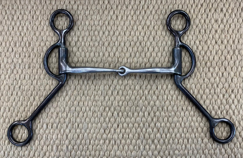 BIT - DT168 - Dutton Long Loomis Snaffle 6”