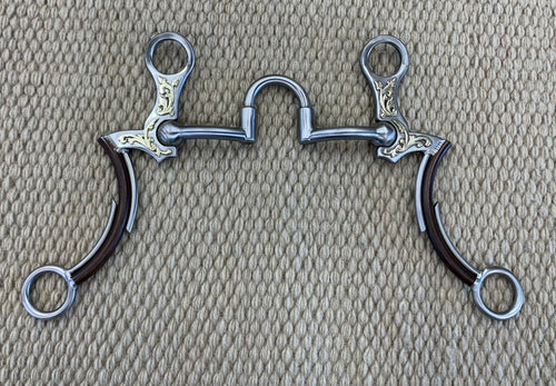Stainless steel curb strap. – Tom Balding Bits & Spurs
