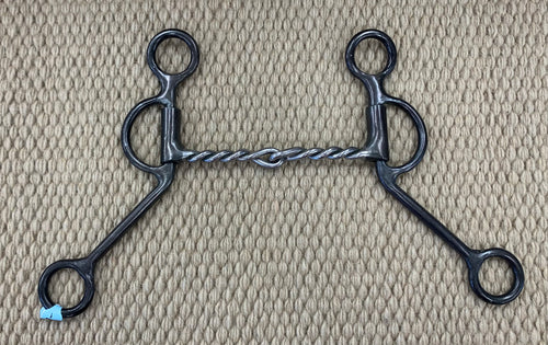 BIT - DT53 - Dutton Long Loomis Twisted Snaffle